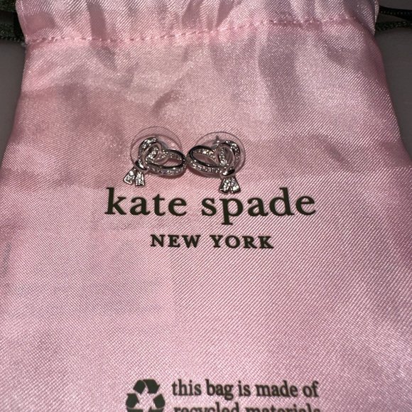 All Tied Up Pave Studs - Picture 2 of 8